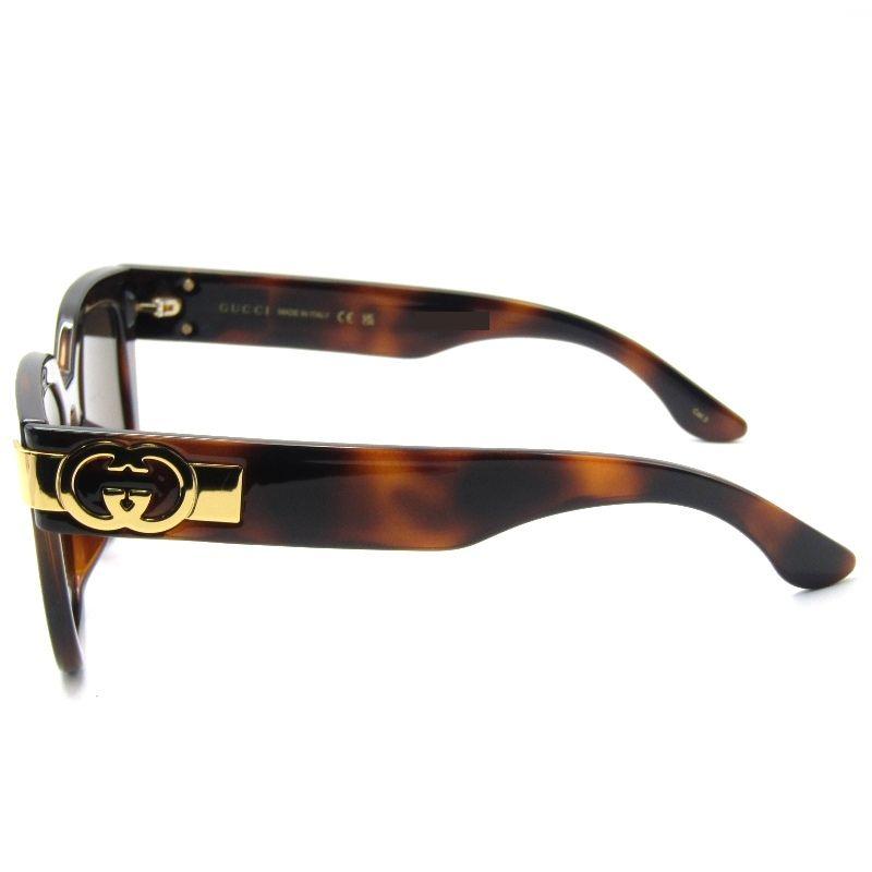 未使用 GUCCI グッチ サングラス GG1690SK イタリア製 ウェリントン フルフィット アジアンフィット 002 ハバナ/ゴールド 61004493 GUCCI（グッチ） 未使用 サングラス GG1690SK イタリア製 ウェリントン