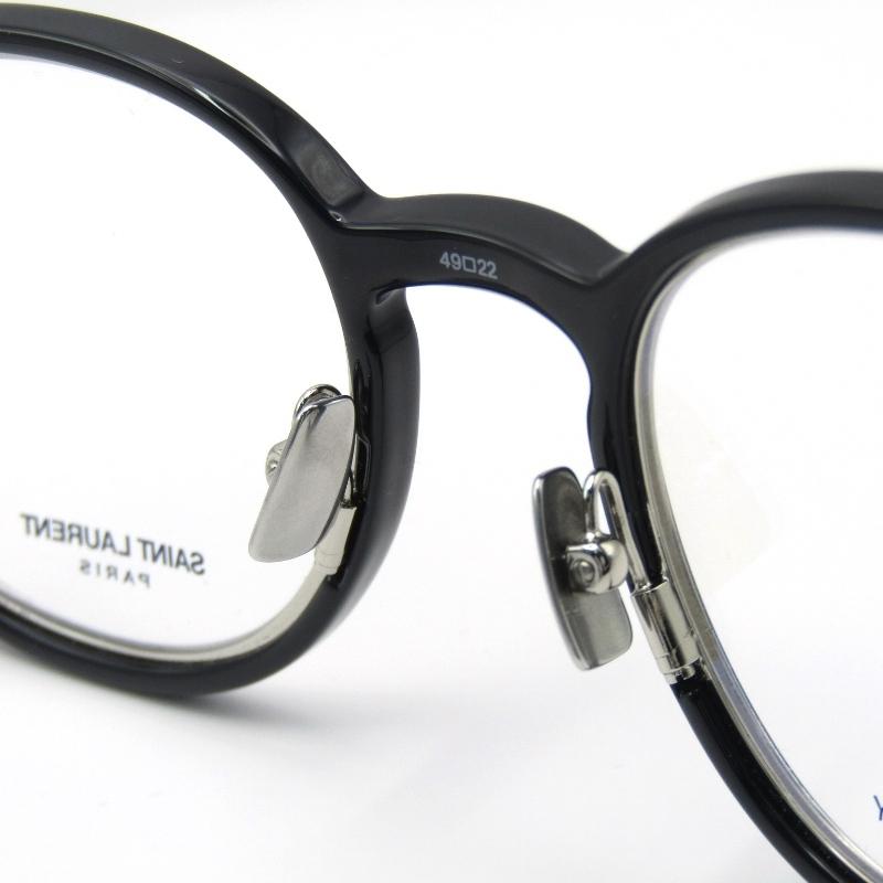 YVES SAINT LAURENT サンローラン リムレスメガネ 度付き眼鏡 SAINT LAURENT サンローラン パリ メガネ 伊達メガネ度付き 度入り