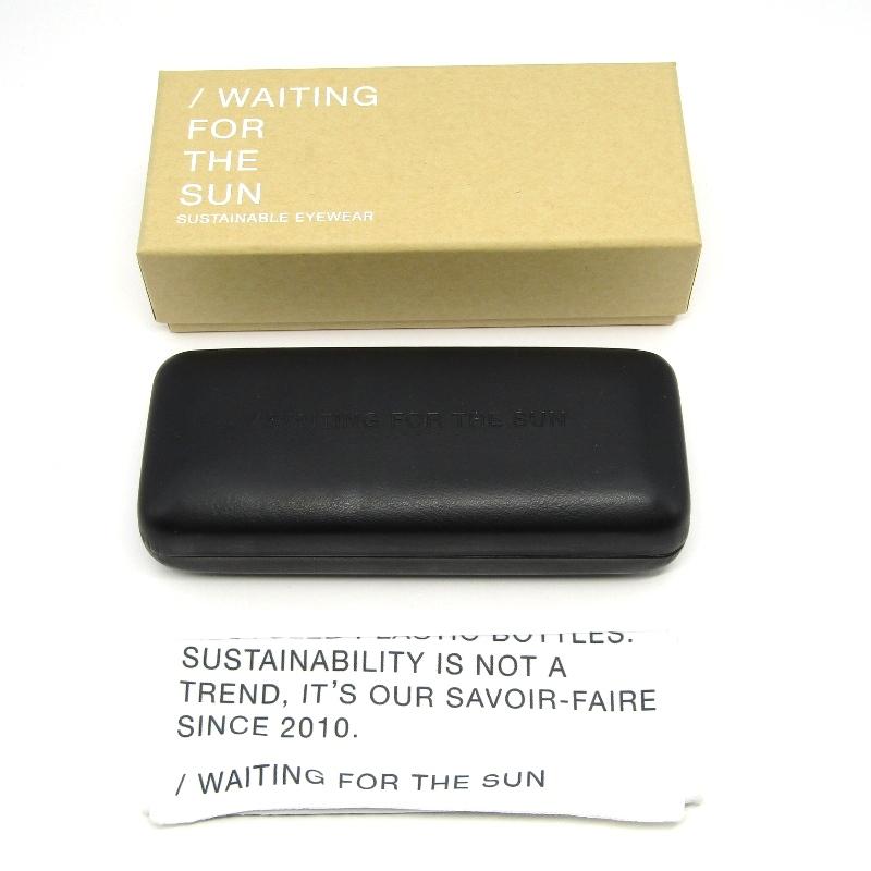 未使用 WAITING FOR THE SUN ウェイティングフォーザサン メガネフレーム ALAN フランス製 アラン E30C ダークハバナ/クリア 61004560 未使用 WAITING FOR THE SUN ウェイティングフォーザサン メガネ