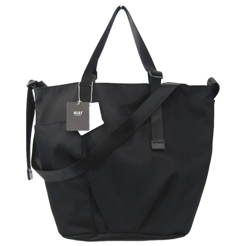 【ゅぅ】新品未使用品earPAPILLONNER　イアパピヨネバッグ　黒 未使用 ear PAPILLONNER イア パピヨネ) アジャスタートートバッグ