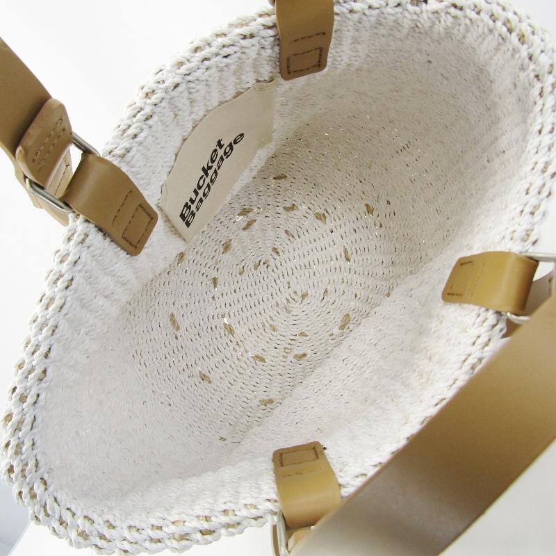 美品 Bucket Baggage バケットバゲージ バスケットバッグ BASKET ミニ