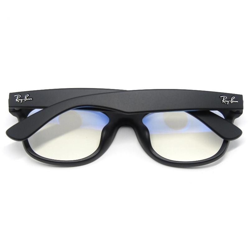 美品 Ray-Ban レイバン サングラス RB2132-F NEW WAYFARER イタリア製 ニューウェイファーラー 622 ラバーブラック 61004697 | Ray-Ban | 01