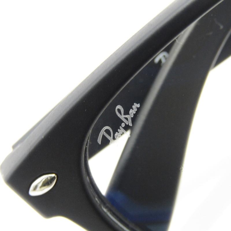美品 Ray-Ban レイバン サングラス RB2132-F NEW WAYFARER イタリア製 ニューウェイファーラー 622 ラバーブラック 61004697 | Ray-Ban | 05