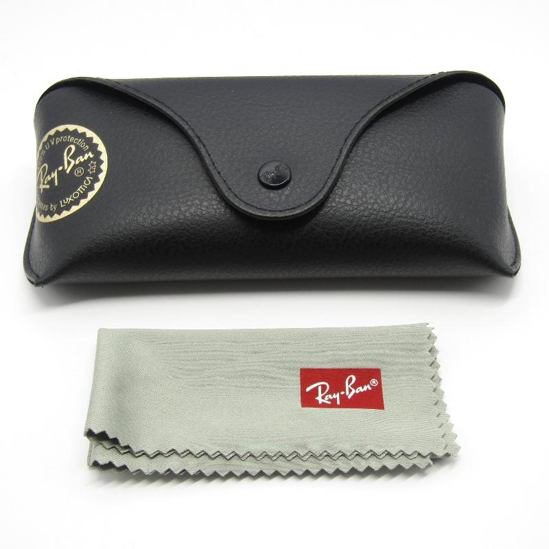 美品 Ray-Ban レイバン サングラス RB2132-F NEW WAYFARER イタリア製 ニューウェイファーラー 622 ラバーブラック 61004697 | Ray-Ban | 08