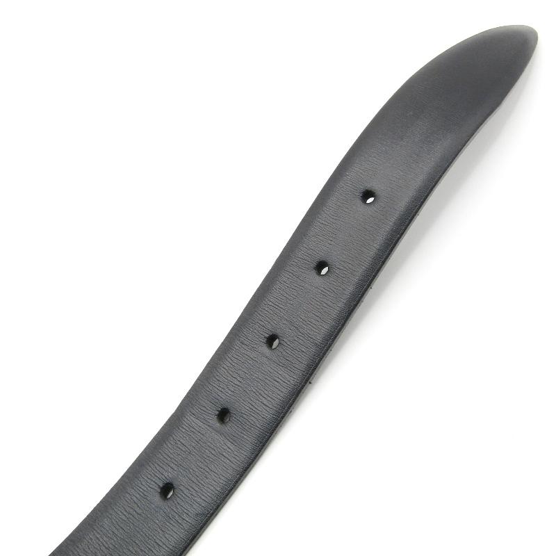 THE SOLE ザ・ソール ベルト クラシックドレス ブラックカーフ 30mm幅 牛革 ブラスバックル ブラック 黒 85  61004792 |  | 03