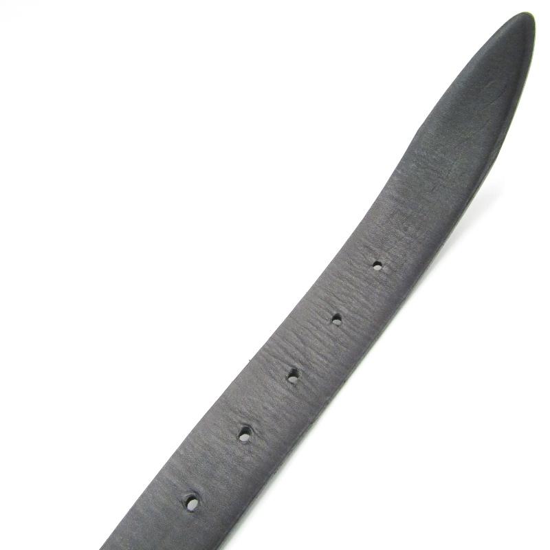 THE SOLE ザ・ソール ベルト クラシックドレス ブラックカーフ 30mm幅 牛革 ブラスバックル ブラック 黒 85  61004792 |  | 04