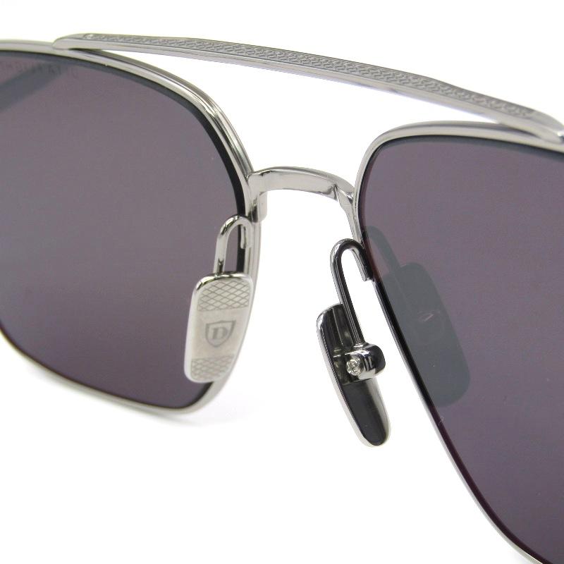 美品 DITA ディータ サングラス FLIGHT-SEVEN DTS111-57-05 日本製 フライトセブン 偏光 Black Palladium/Black Enamel 61004865 Dita（ディータ） 美品 サングラス FLIGHT-SEVEN DTS111-57-05 日本製