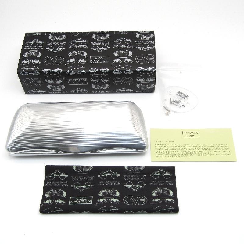 未使用 EYEVAN7285 アイヴァン7285 メガネフレーム MODEL.140 日本製