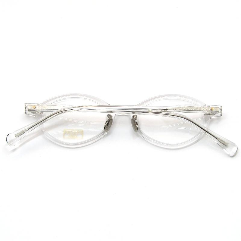 未使用 EYEVAN7285 アイヴァン7285 メガネフレーム MODEL.371 日本製 バレルシェイプ 1PINカシメ 211 ブルークリスタル 61005393 未使用 EYEVAN7285 アイヴァン7285 メガネフレーム MODEL.371 日本製