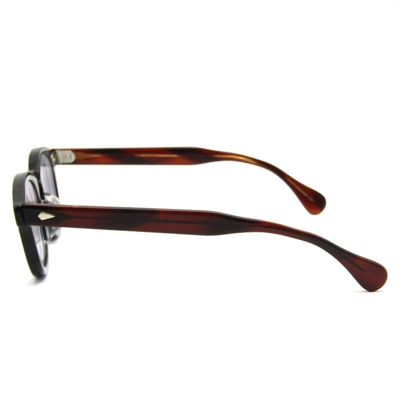 JULIUS TART OPTICAL ジュリアスタートオプティカル メガネフレーム 別注 AR 44-22 PL-001AM 度入り 日本製 BLACK/DEMI AMBER 61005478 JULIUS TART OPTICAL ジュリアスタートオプティカル メガネフレーム