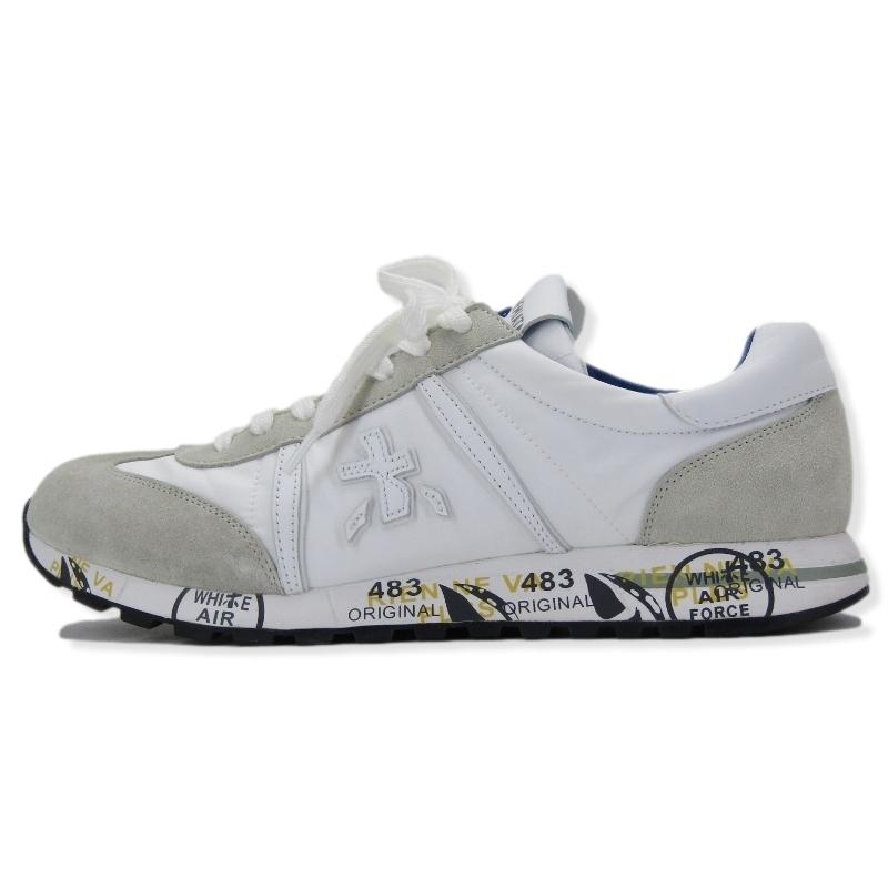 美品 PREMIATA プレミアータ LUCY 206E ルーシー ローカット ホワイト 