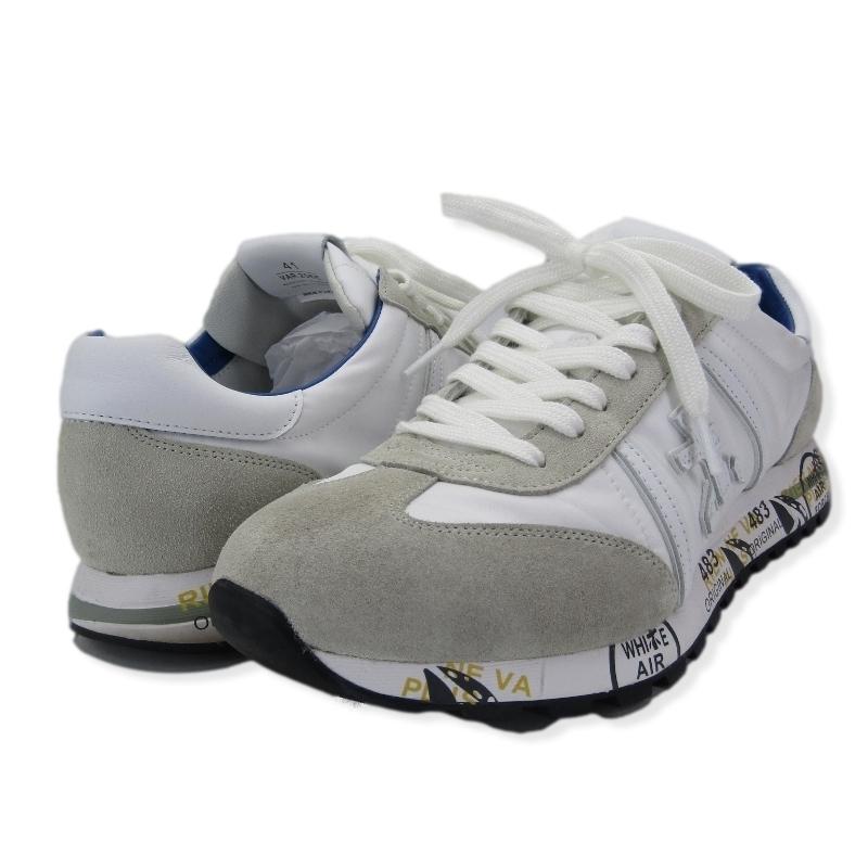美品 PREMIATA プレミアータ LUCY 206E ルーシー ローカット ホワイト 