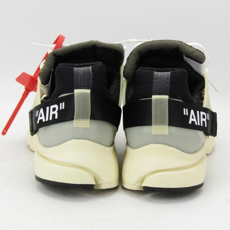 NIKE 美品 × OFF-WHITE ナイキ AIR PRESTO THE 10 AA3830-001 オフ 