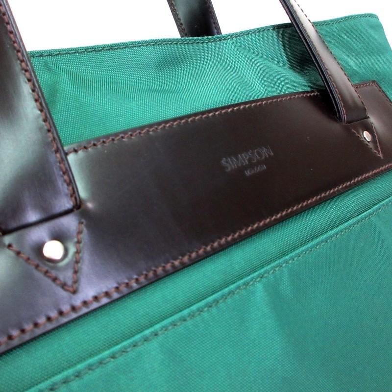美品 simpson London シンプソンロンドン トートバッグ NT100-NB タテ 