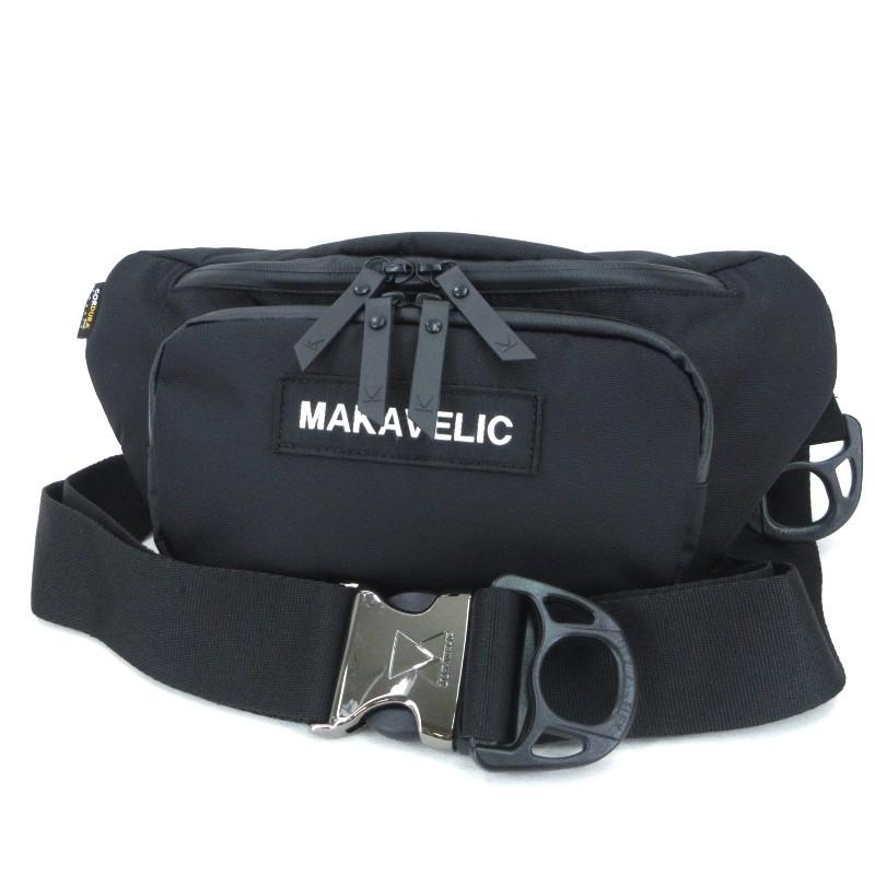 美品 MAKAVELIC マキャベリック ウエストバッグ ショルダーバッグ 止水 
