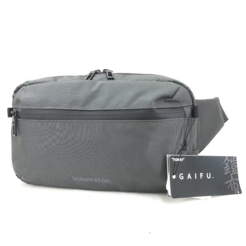 未使用 innovator イノベーター ウエストポーチ INB-005 鎧布 ボディ  