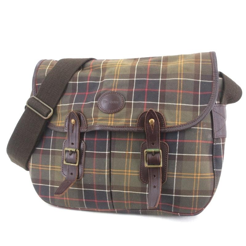 Barbour バブアー ショルダーバッグ Tarras Bag タータンチェック Classic Tartan タラスバッグ ブラウン 茶 バッグ  鞄 中古 65000963 : 65000963 : クラシック - 通販 - Yahoo!ショッピング