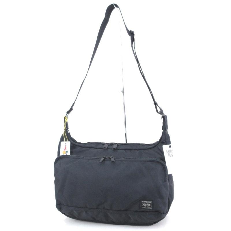 新品、未使用）PORTER ポーター フラッシュショルダーバッグ黒