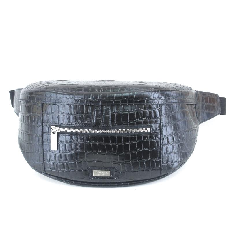 エポカウォモ　ショルダーバッグ　【クロコダイル柄】 未使用 EPOCA UOMO エポカウォモ ボディバッグ M1131531 クロコ