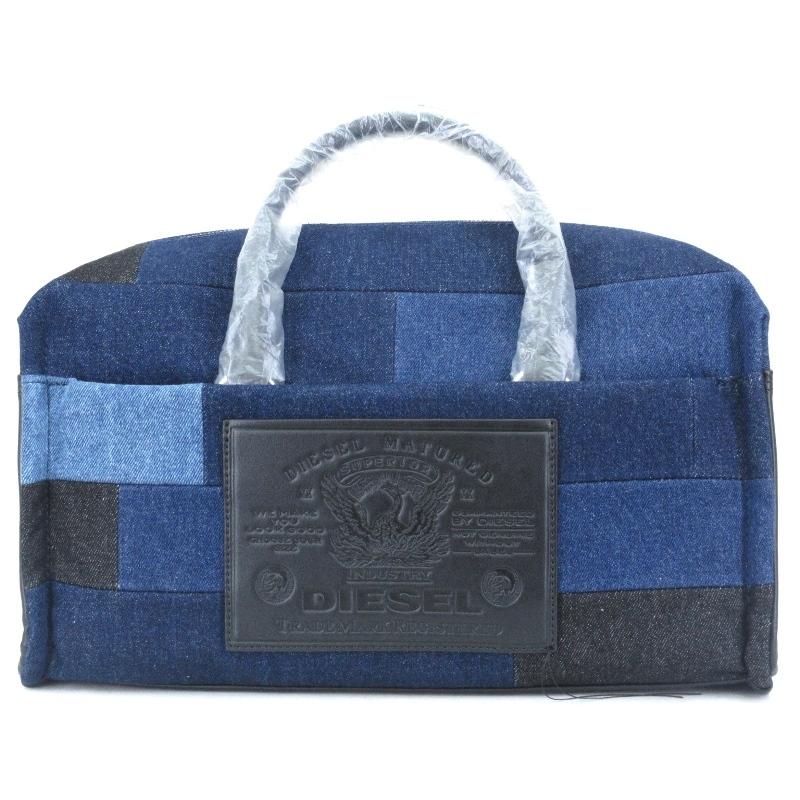 未使用 DIESEL ディーゼル トラベルバッグ X07643 TYLEBAG DENIMAGE