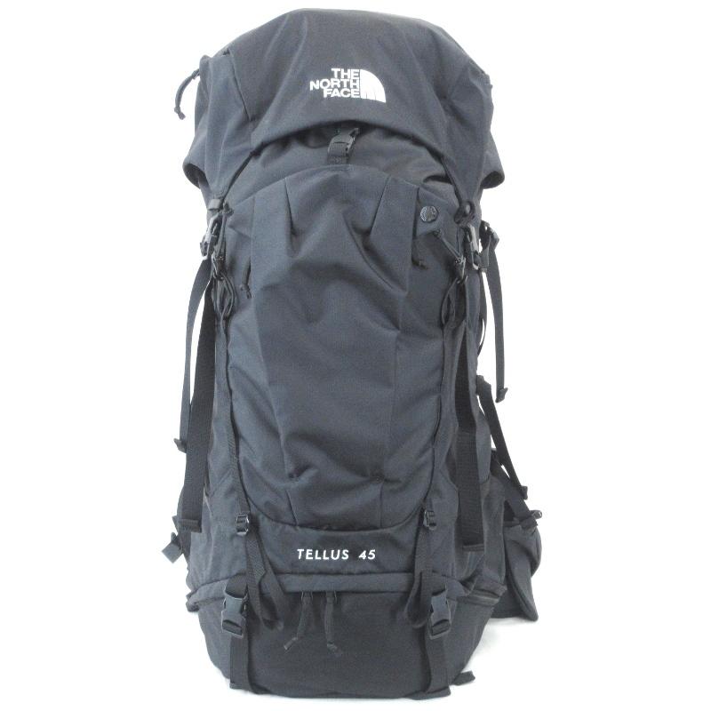 良品 THE NORTH FACE ノースフェイス TELLUS 45 M NM61809 テルス リュック バックパック 登山 アウトドア ブラック  黒 バッグ 中古 65001866