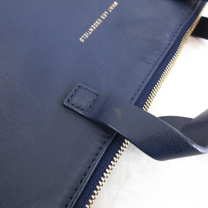 【新品タグ付き】ウォントレスエッセンシャルデラヴィ 2way トートバッグ WANT LES ESSENTIELS DE LA VIE ウォント レスエッセンシャル