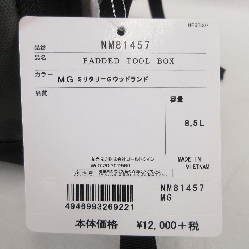 THE NORTH FACE 美品 ノースフェイス パデッドツールボックス