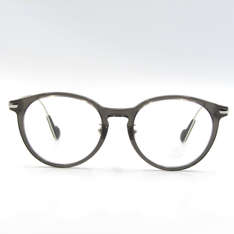 美品 MONCLER モンクレール メガネフレーム ML5076-D 020 ボストン 