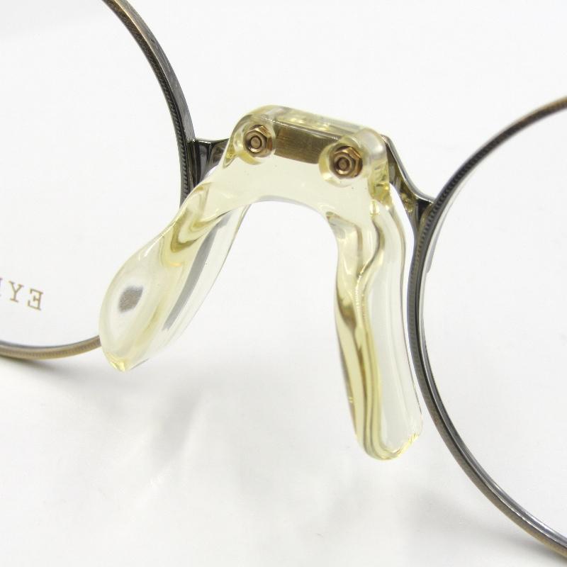 美品 EYEVAN アイヴァン アイバン メガネフレーム OFF-17T ラウンド  