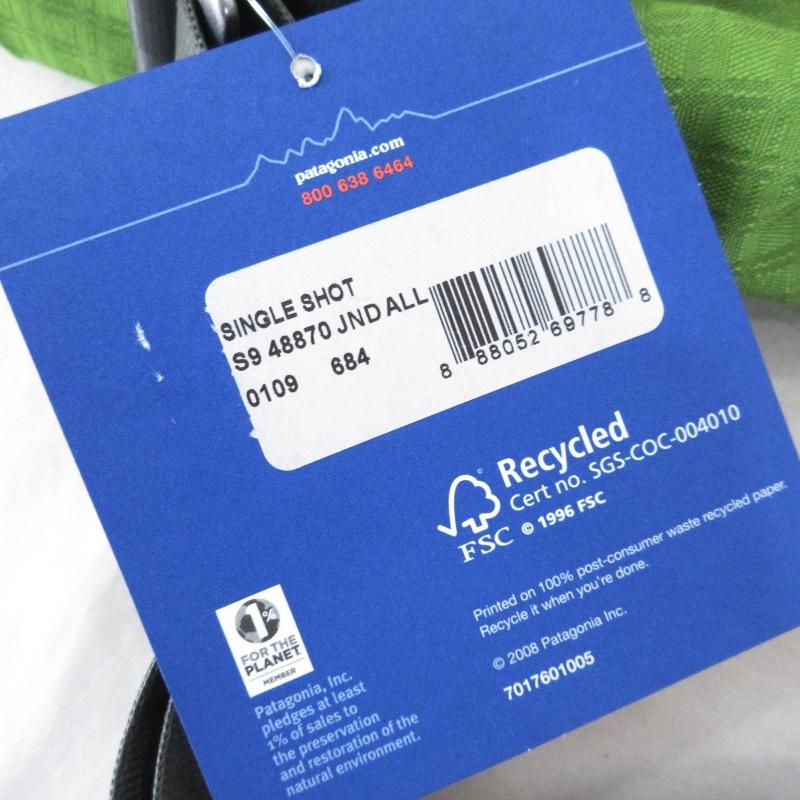 新品未使用　patagonia メッセンジャーバッグ オリーブグリーン classic_65003197