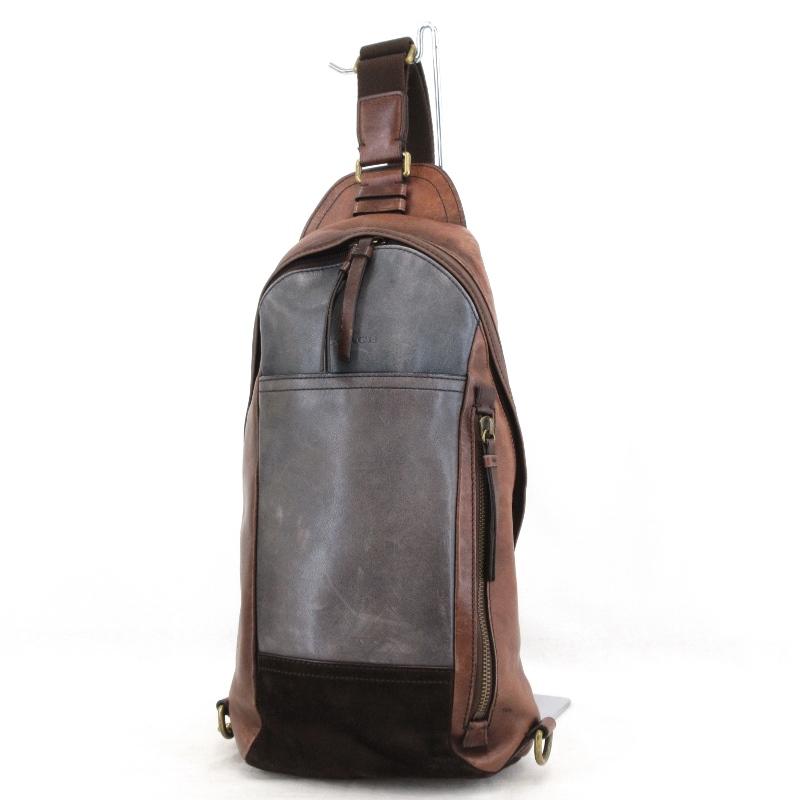 【美品】 COACH コーチ ブリーカー ボディバッグ ショルダー 70796 COACH コーチ ボディバッグ 70796 BLEECKER LEATHER ショルダー