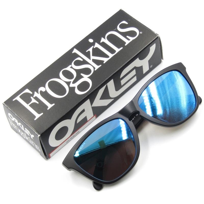 美品 OAKLEY オークリー サングラス OO9245-6154 Frogskins フロッグ