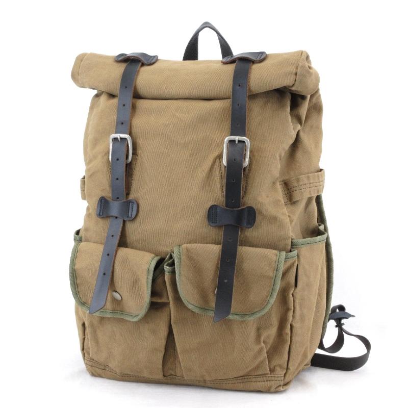 ARTS&CRAFTS コットンキャンバス レザー リュック ARTS & CRAFTS ARTS&CRAFTS アーツアンドクラフツ デイパック