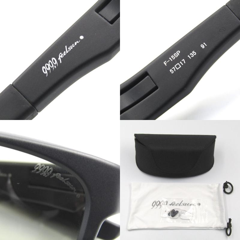 999.9（アイウェア） 美品 999.9 フォーナインズ サングラス F-15SP 