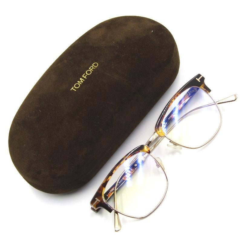 TOM FORD 美品 トムフォード メガネフレーム TF5590-B 055 ブロウ 