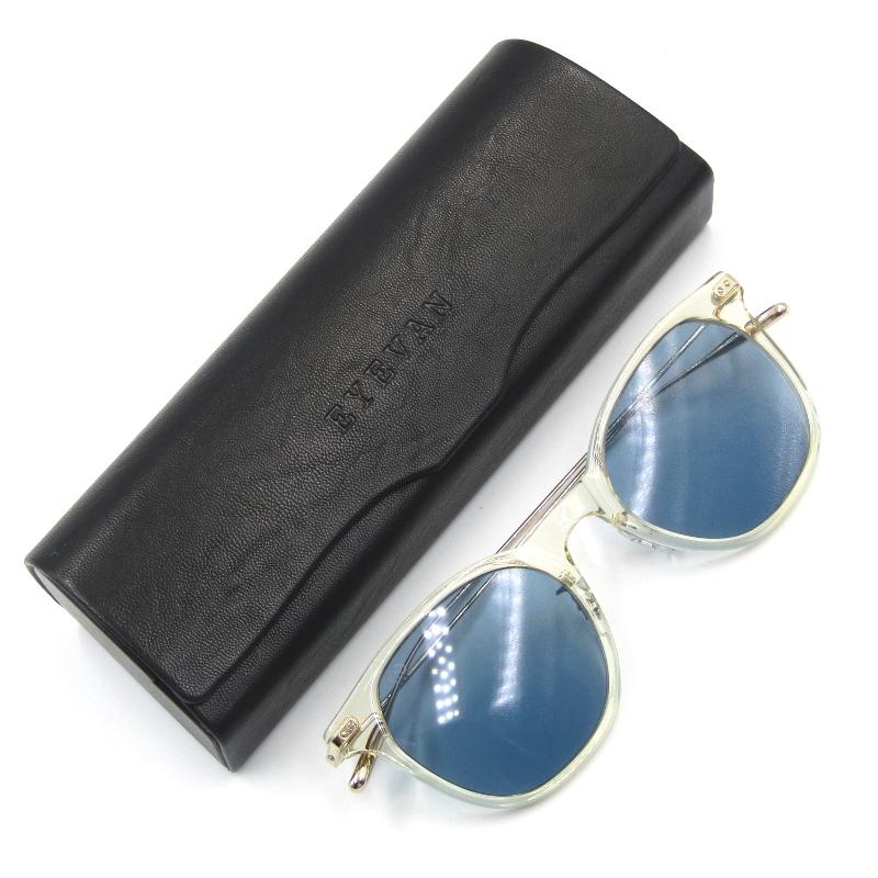 美品 EYEVAN アイヴァン サングラス Isley アイズレー ウェリントン  