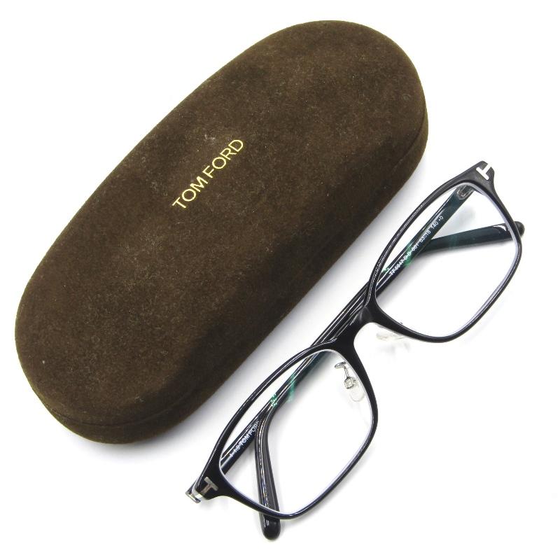 TOM FORD 美品 トムフォード メガネフレーム TF5647-D-B 001 スクエア 