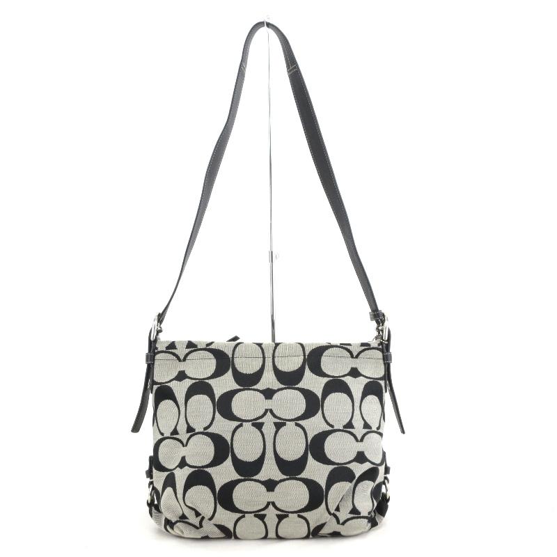 COACH コーチ ショルダーバッグ F15067 シグネチャー ダッフル