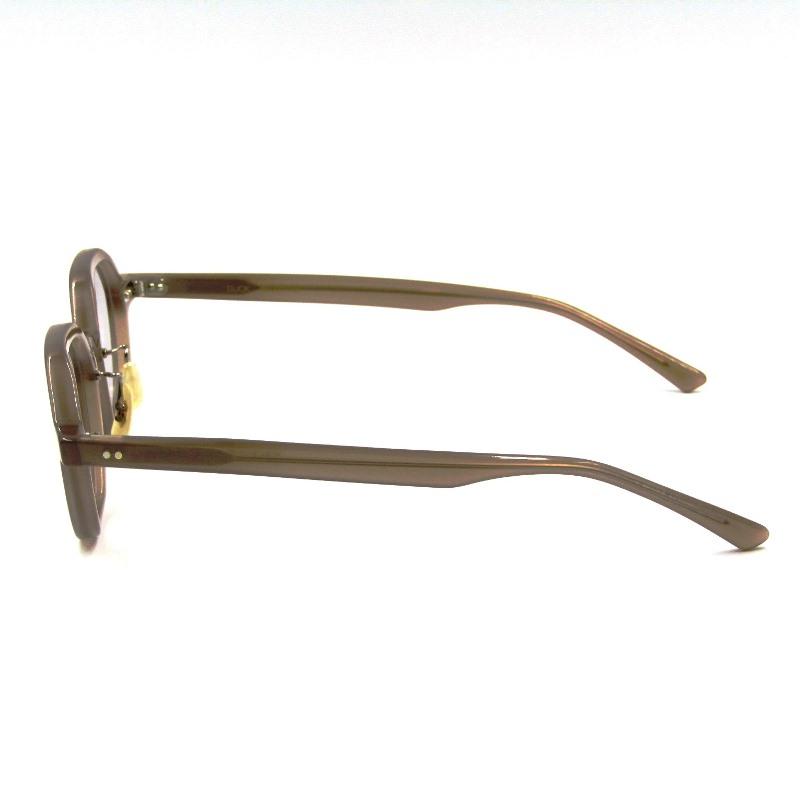 【ほぼ未使用】エナロイド　サングラス　クリアベージュ　グリーン　EnaLloid ほぼ未使用】エナロイド サングラス クリアベージュ グリーン