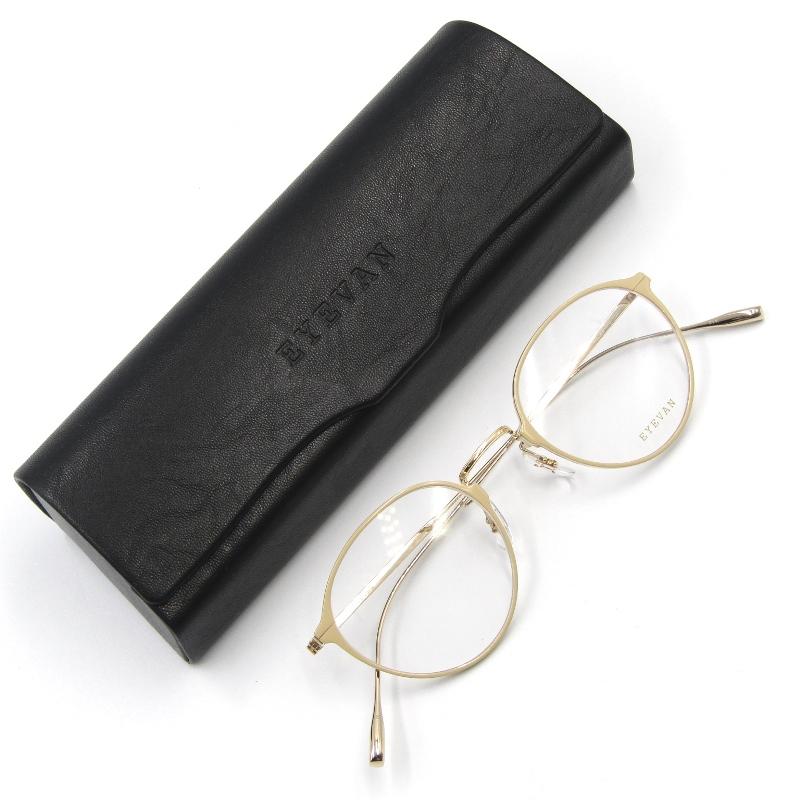 未使用 EYEVAN アイヴァン メガネフレーム Tackett タケット ボストン  