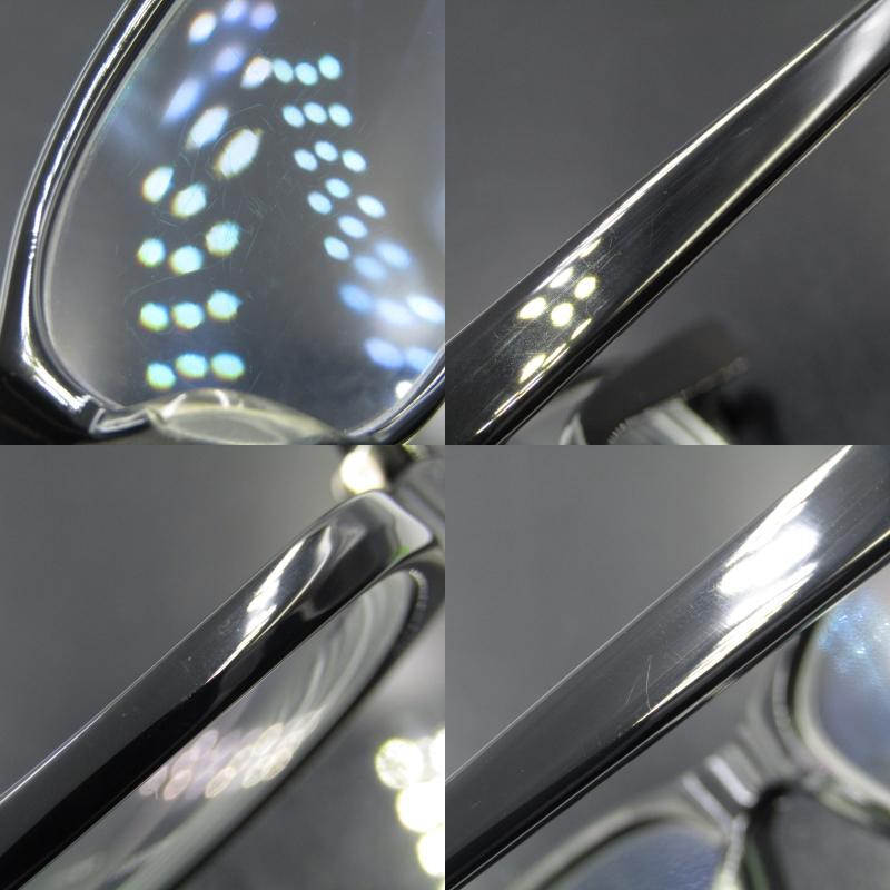 白山眼鏡　EPOC ブラックメガネ(度あり) 白山眼鏡店 ハクサンメガネ メガネフレーム EPOC エポック