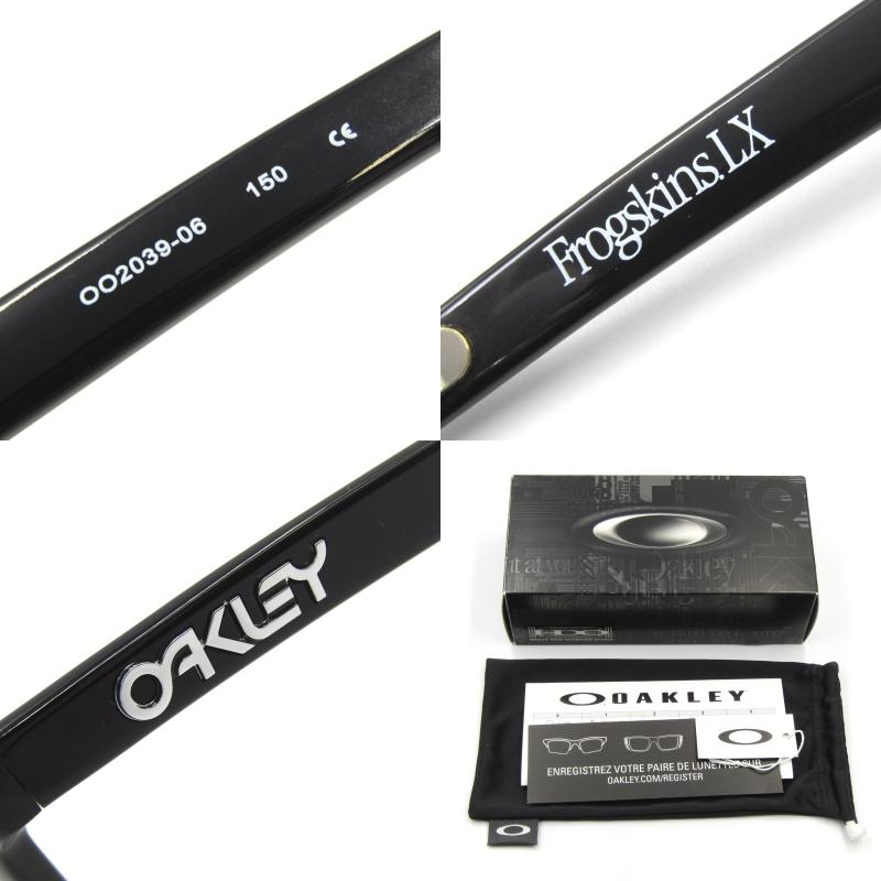 OAKLEY オークリー FROGSKINS LX oo2039-01 Oakley Frogskins LX Sunglasses OO2039-01 Polished Black