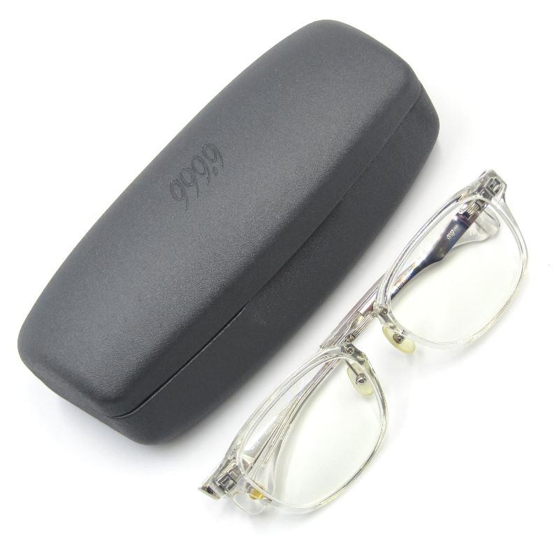 999.9 フォーナインズ メガネフレーム M-35/M-35CL クリップオンセット 