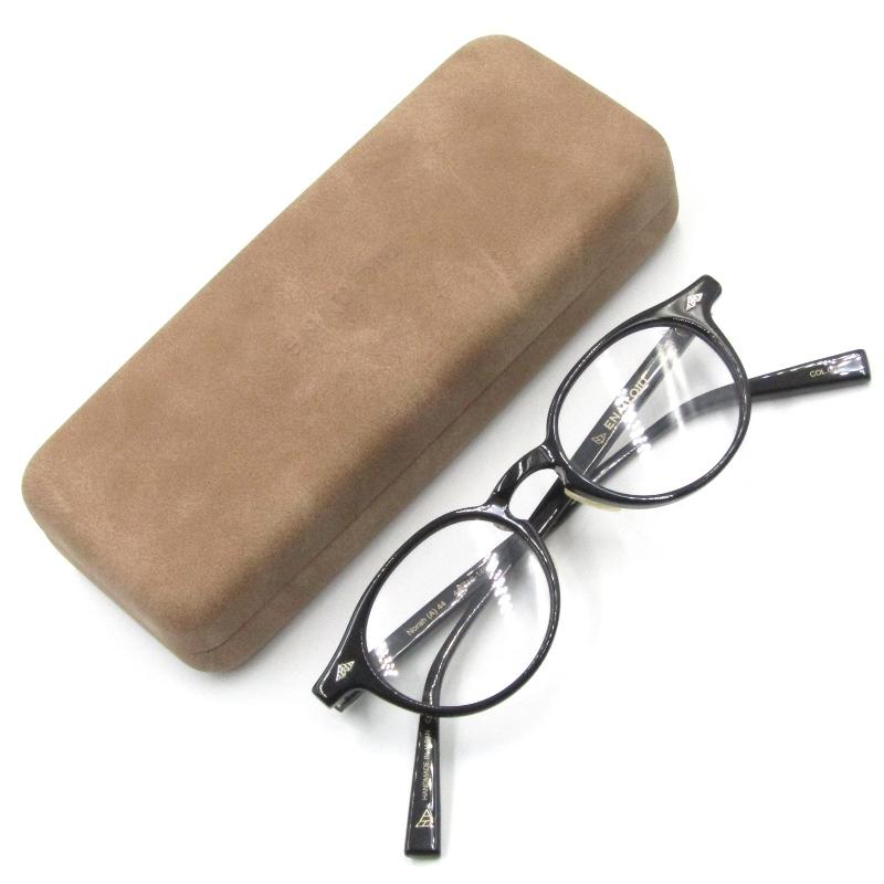 未使用 ENALLOID エナロイド メガネフレーム Norah A 44 ノラ ボストン  