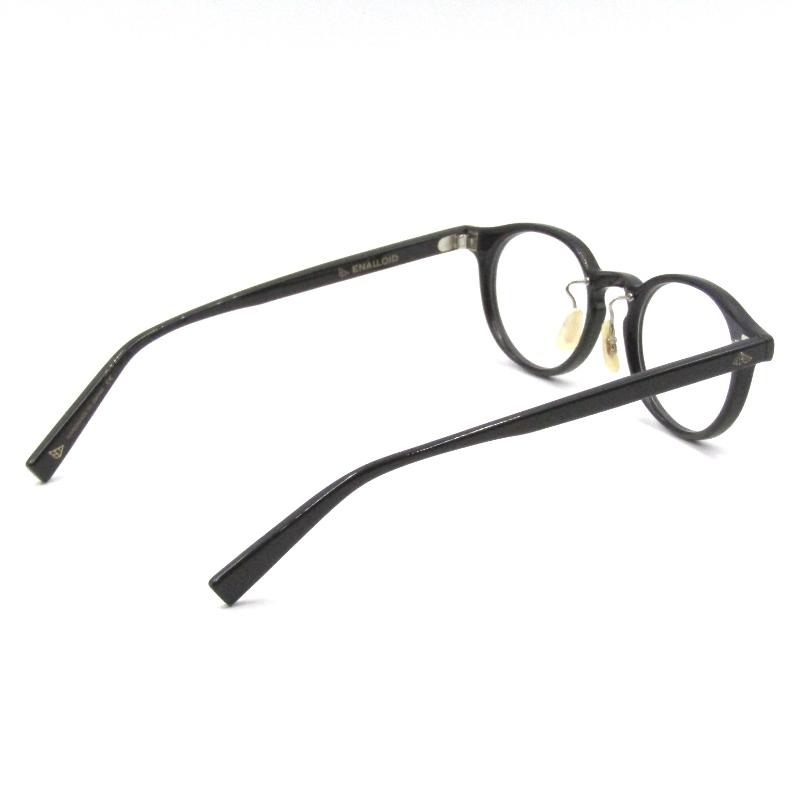 未使用 ENALLOID エナロイド メガネフレーム Norah A 44 ノラ ボストン  