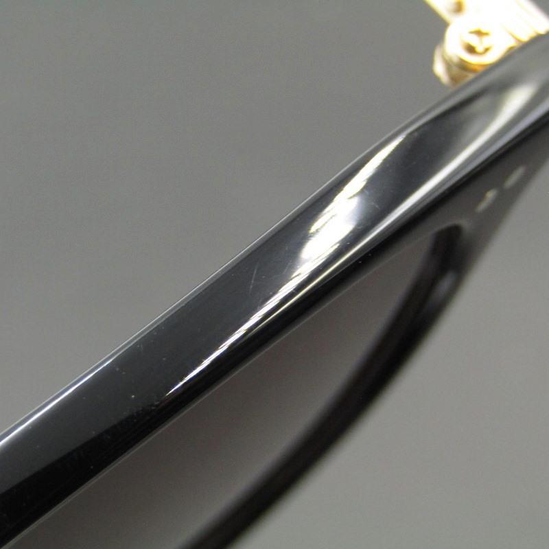 美品 OLIVER PEOPLES オリバーピープルズ サングラス Darmour 日本製 コンビ オプテックジャパン期  BK/G ブラック/ゴールド  65005588｜classic｜08