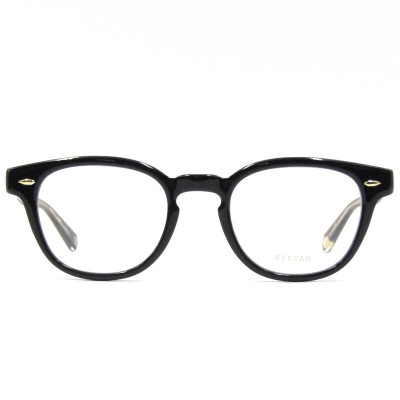 未使用【EYEVAN】 Webb（49）PBK（PIANO BLACK）