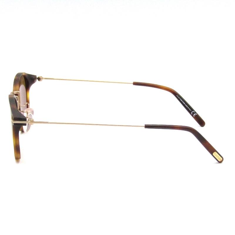 美品 TOM FORD トムフォード サングラス TF793-D 52E スクエア コンビ 