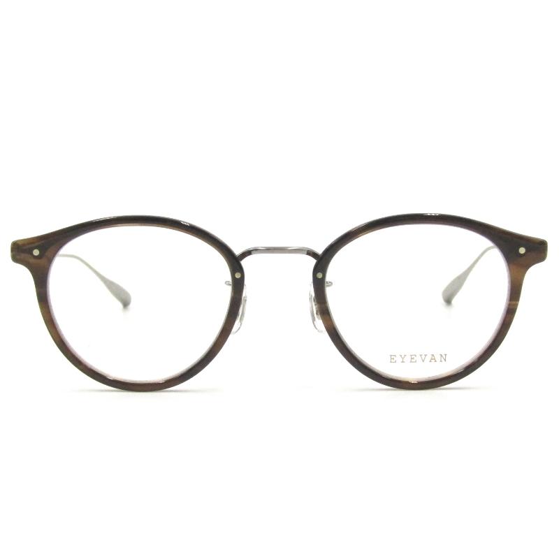 【美品】EYEVAN Acosta OLB★コンビネーションフレーム 未使用 EYEVAN アイヴァン メガネフレーム Acosta アコスタ