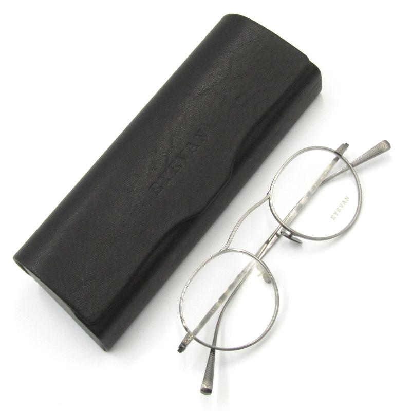 未使用 EYEVAN アイヴァン メガネフレーム Safari サファリ ラウンド  